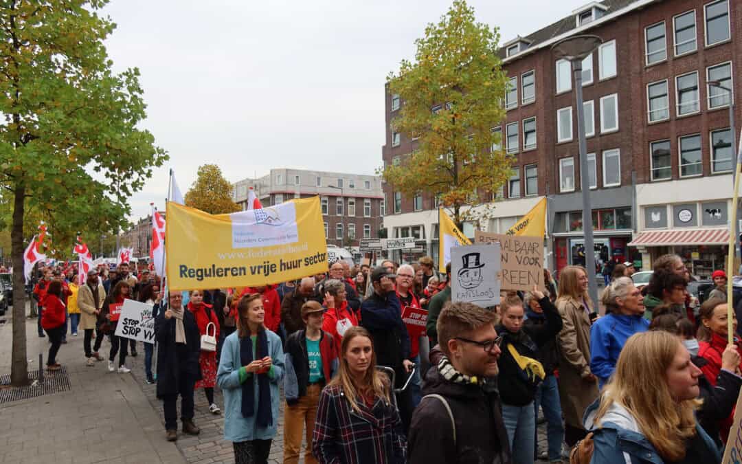 28 mei – Protestevenement en petitie-uitreiking: Sta naast huurders