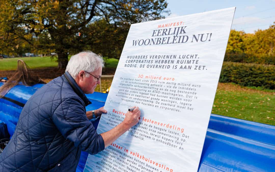 We stuurden de minister een brief: ‘Neem huurders structureel serieus’