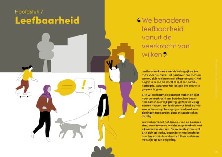 Leefbaarheid in Amsterdam: bewoners en wijkversterking door Ymere.