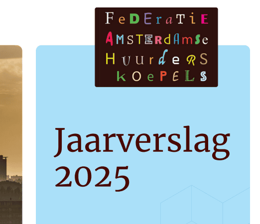 Jaarverslag FAH 2025: huurdersorganisaties steviger aan tafel